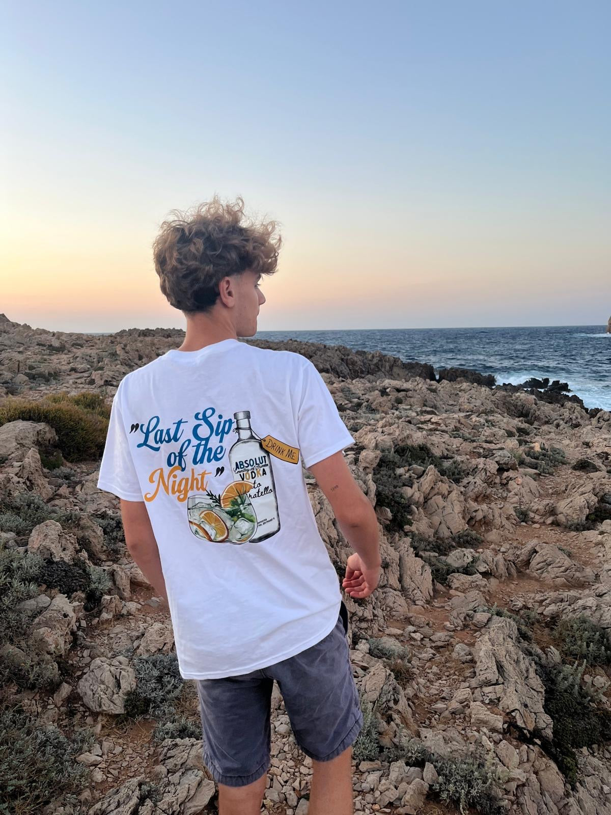 "last sip" t-shirt
